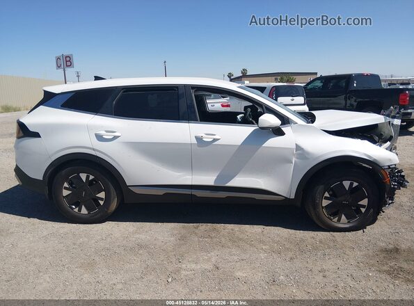 KNDPU3DG2T7343478 2026 KIA SPORTAGE HYBRID White Widok wnętrza 360 stopni