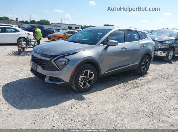 KNDPUCAF2P7175617 2023 KIA SPORTAGE Silver წინა მარცხენა ხედი სამი მეოთხედიდან