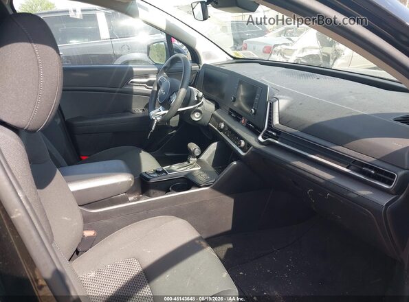 KNDPUCAF2P7206025 2023 KIA SPORTAGE Black Widok wnętrza z przodu