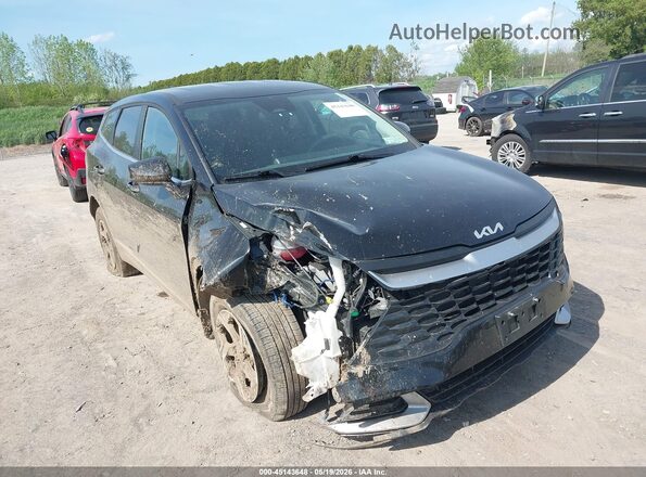 KNDPUCAF2P7206025 2023 KIA SPORTAGE Black Widok z przodu