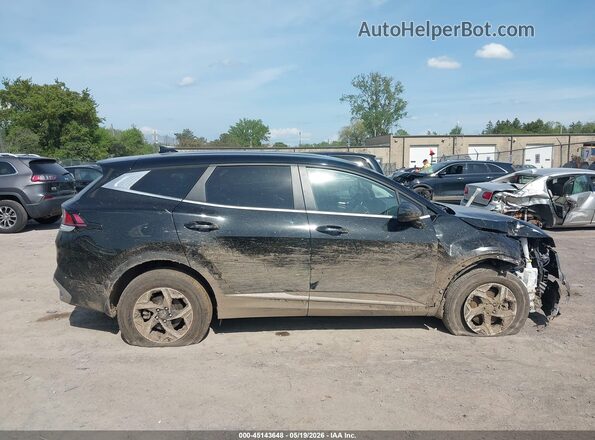 KNDPUCAF2P7206025 2023 KIA SPORTAGE Black Widok wnętrza z tyłu