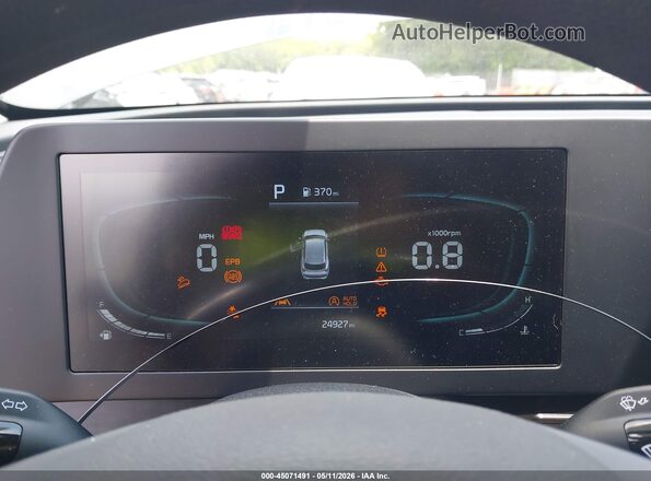 KNDPUCDF0S7370202 2025 KIA SPORTAGE Gray Вид задніх сидінь