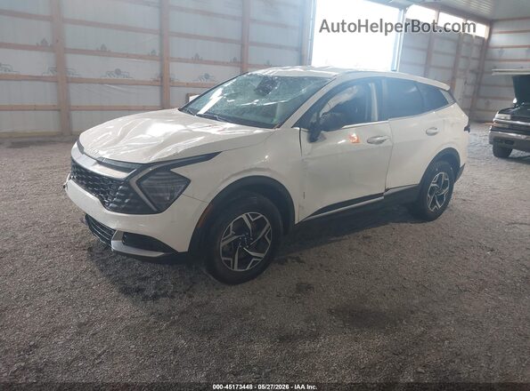KNDPUCDF8R7236516 2024 KIA SPORTAGE White Vista tres cuartos delantera izquierda