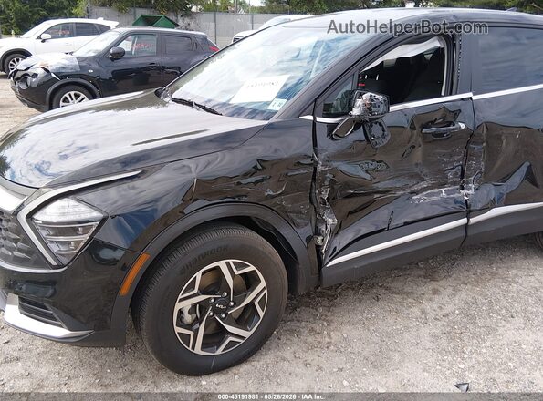 KNDPUCDFXR7282672 2024 KIA SPORTAGE Black Вид спереду
