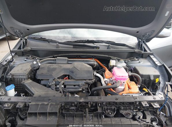 KNDPUCDGXS7217030 2025 KIA SPORTAGE HYBRID Gray უკანა ხედი