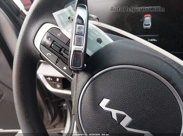 KNDPUCDGXS7217030 2025 KIA SPORTAGE HYBRID Gray წინა პანელის ხედი