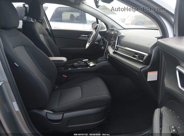 KNDPUCDGXS7217030 2025 KIA SPORTAGE HYBRID Gray წინა სალონის ხედი