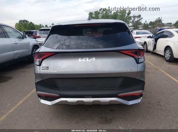 KNDPUCDGXS7217030 2025 KIA SPORTAGE HYBRID Gray 