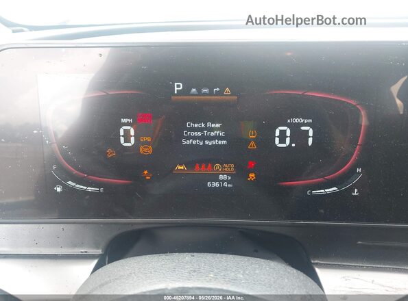 KNDPVCAFXP7104923 2023 KIA SPORTAGE Gray უკანა სავარძლების ხედი