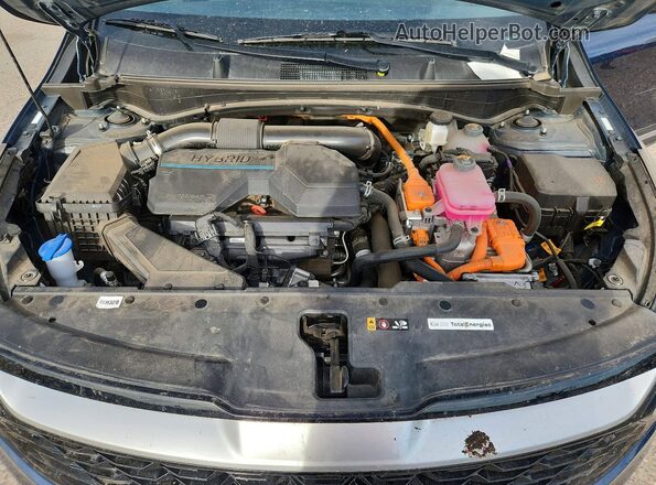 KNDPVCAG1P7090578 2023 KIA SPORTAGE Blue Engine compartment view
