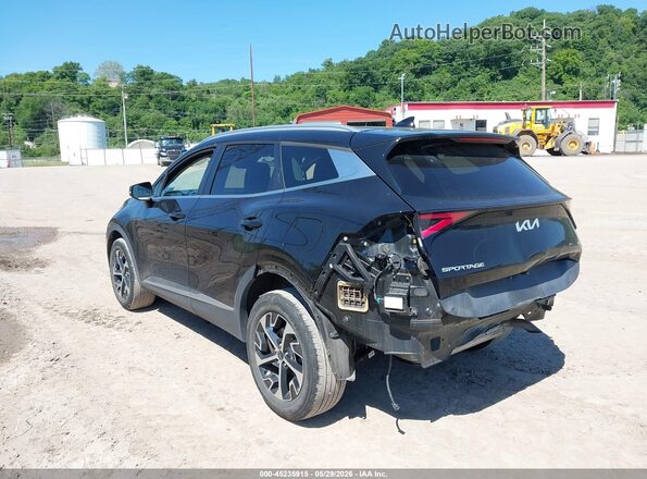 KNDPVCAG5P7024261 2023 KIA SPORTAGE HYBRID Black Trasero izquierdo