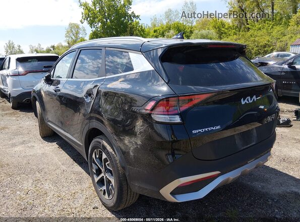 KNDPVCAG5P7056871 2023 KIA SPORTAGE HYBRID Black Trasero izquierdo