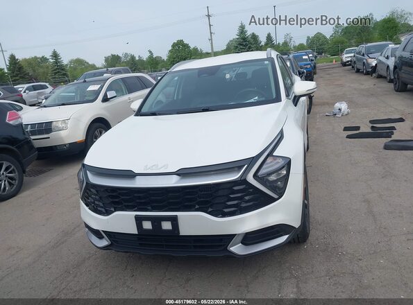 KNDPVCAG6P7067202 2023 KIA SPORTAGE HYBRID White Սարքավորումների վահանակի տեսք