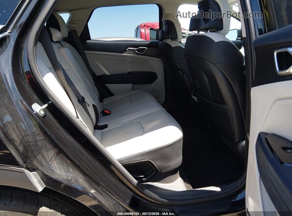 KNDPVCAG9P7081692 2023 KIA SPORTAGE HYBRID Black VIN კოდის სტიკერის ხედი