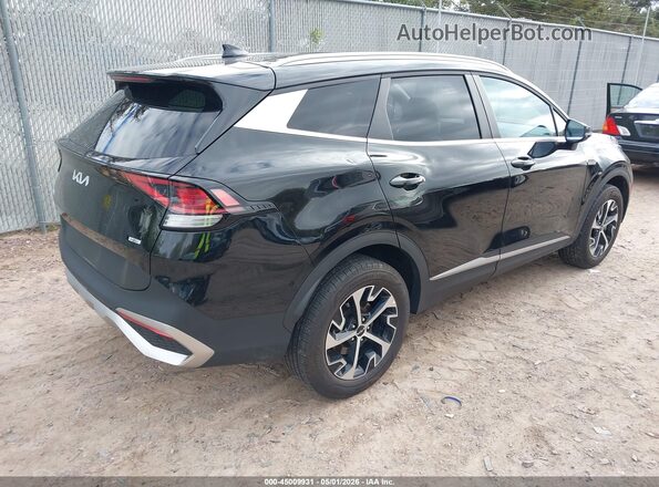 KNDPVCAG9P7084835 2023 KIA SPORTAGE HYBRID Black უკანა მარჯვენა