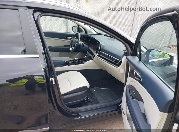 KNDPVCAG9P7084835 2023 KIA SPORTAGE HYBRID Black წინა სალონის ხედი