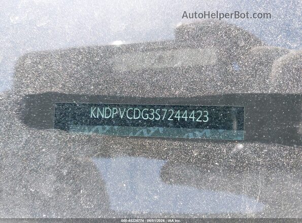 KNDPVCDG3S7244423 2025 KIA SPORTAGE HYBRID Blue Vista del compartimento del motor