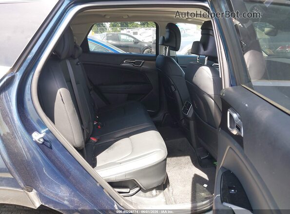 KNDPVCDG3S7244423 2025 KIA SPORTAGE HYBRID Blue Vista de la etiqueta del VIN