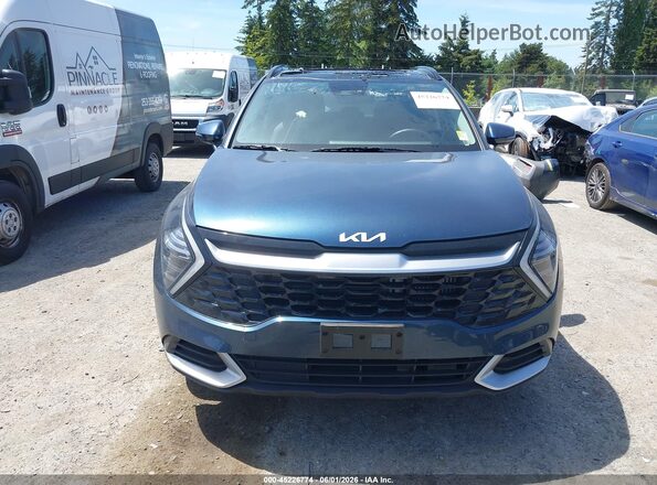 KNDPVCDG3S7244423 2025 KIA SPORTAGE HYBRID Blue Vista interior trasera