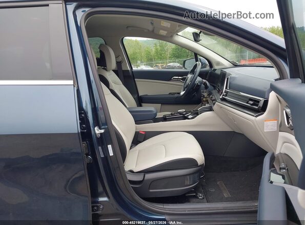 KNDPVCDG3S7264378 2025 KIA SPORTAGE HYBRID Blue Вид салону спереду