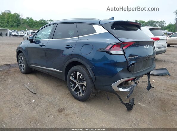 KNDPVCDG3S7264378 2025 KIA SPORTAGE HYBRID Blue Задня ліва чверть