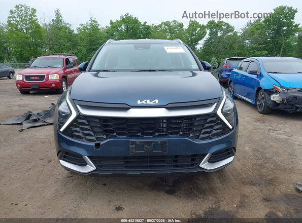 KNDPVCDG3S7264378 2025 KIA SPORTAGE HYBRID Blue Вид щитка приладів