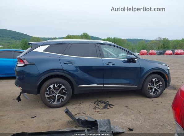 KNDPVCDG3S7264378 2025 KIA SPORTAGE HYBRID Blue Вид задньої частини салону