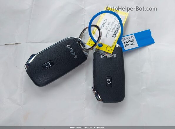 KNDPVCDG3S7264378 2025 KIA SPORTAGE HYBRID Blue Вид панелі приладів
