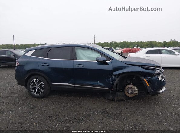 KNDPVCDG5R7158105 2024 KIA SPORTAGE HYBRID Blue Սալոնի հետևի տեսք