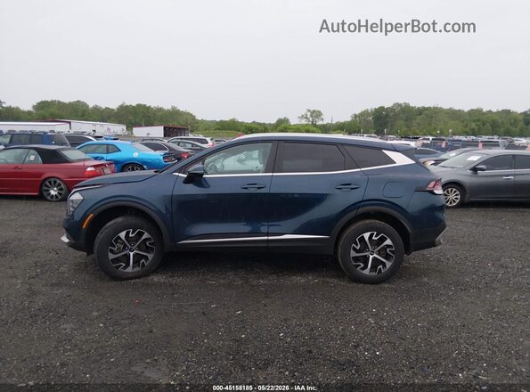 KNDPVCDG5R7158105 2024 KIA SPORTAGE HYBRID Blue Սալոնի 360 աստիճան տեսք