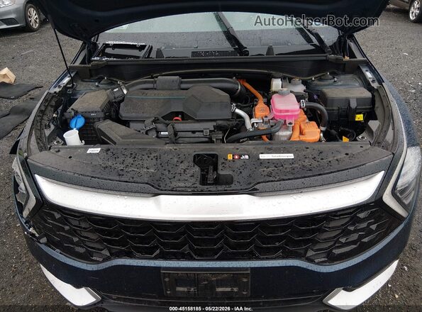KNDPVCDG5R7158105 2024 KIA SPORTAGE HYBRID Blue Հետևի տեսք
