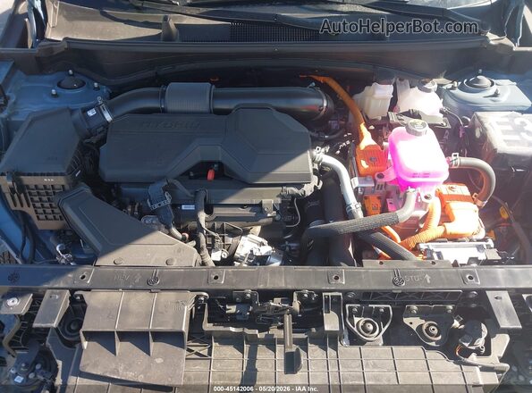 KNDPVDDG6T7283319 2026 KIA SPORTAGE HYBRID Blue უკანა ხედი