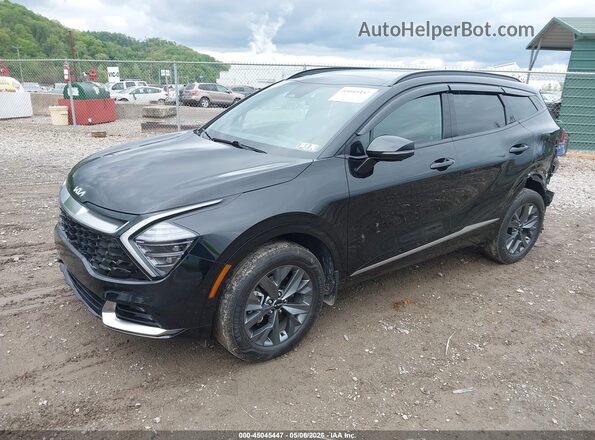 KNDPXCDG1S7259805 2025 KIA SPORTAGE HYBRID Black Front left