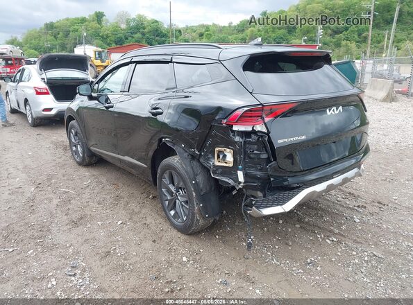 KNDPXCDG1S7259805 2025 KIA SPORTAGE HYBRID Black Rear left