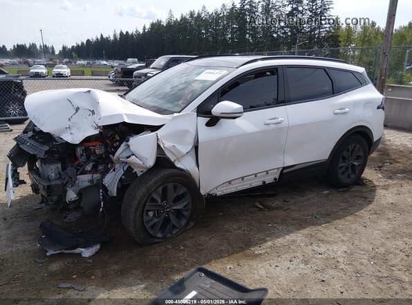 KNDPXCDG2S7250997 2025 KIA SPORTAGE HYBRID White Front left