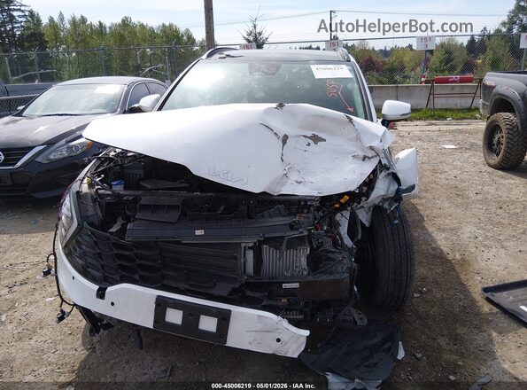 KNDPXCDG2S7250997 2025 KIA SPORTAGE HYBRID White Instrument cluster view