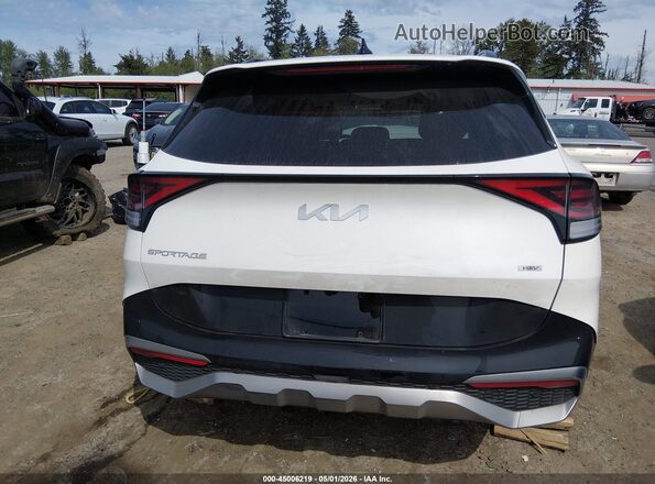 KNDPXCDG2S7250997 2025 KIA SPORTAGE HYBRID White 