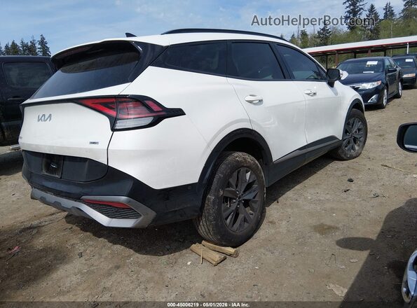 KNDPXCDG2S7250997 2025 KIA SPORTAGE HYBRID White Rear right