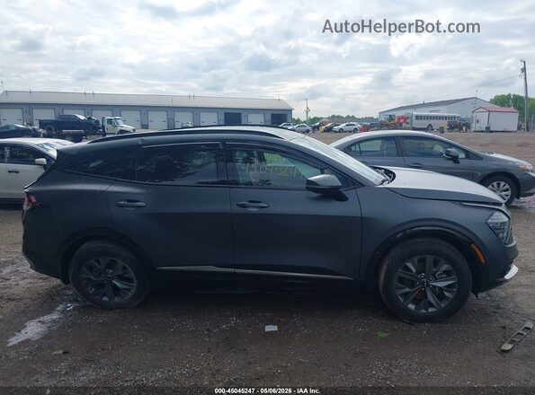 KNDPXCDG4S7176496 2025 KIA SPORTAGE HYBRID Gray უკანა სალონის ხედი