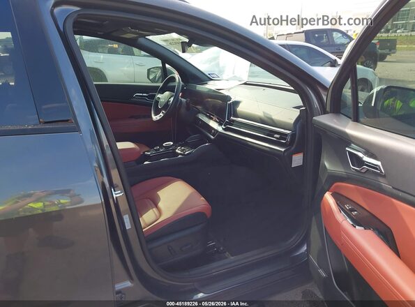 KNDPXCDG4S7257336 2025 KIA SPORTAGE HYBRID Black Front interior view