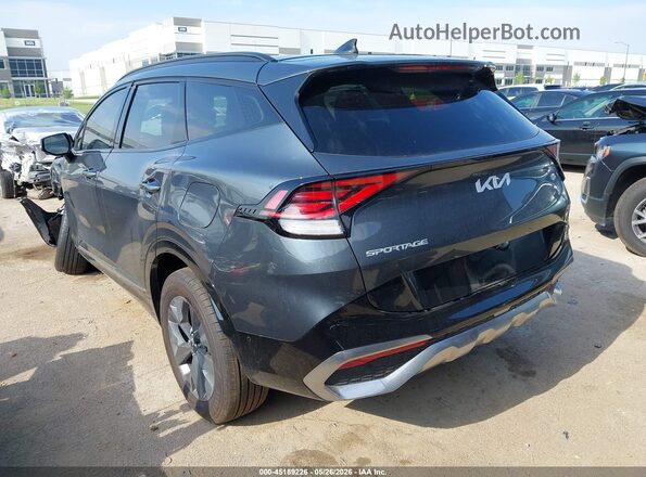 KNDPXCDG4S7257336 2025 KIA SPORTAGE HYBRID Black Rear left