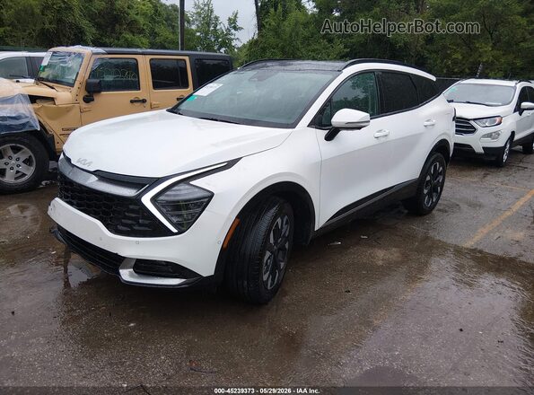 KNDPXCDG7S7246962 2025 KIA SPORTAGE HYBRID White Front left