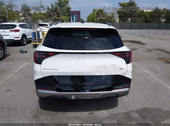 KNDPXDDG3T7280548 2026 KIA SPORTAGE HYBRID White 