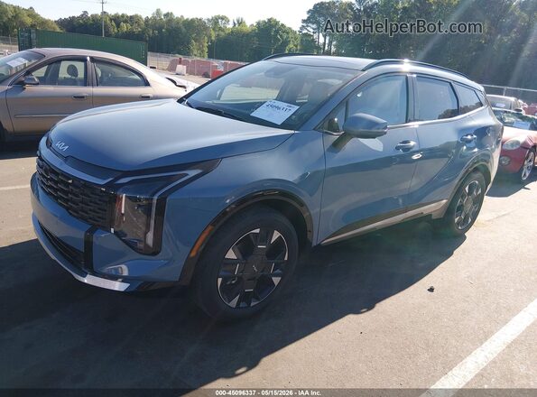 KNDPXDDG3T7283837 2026 KIA SPORTAGE HYBRID Blue Передня ліва чверть