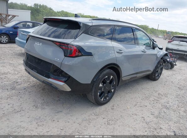 KNDPXDDG5T7284939 2026 KIA SPORTAGE HYBRID Синий Задняя правая четверть