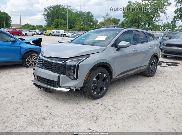 KNDPXDDG5T7284939 2026 KIA SPORTAGE HYBRID Синий Передняя левая четверть