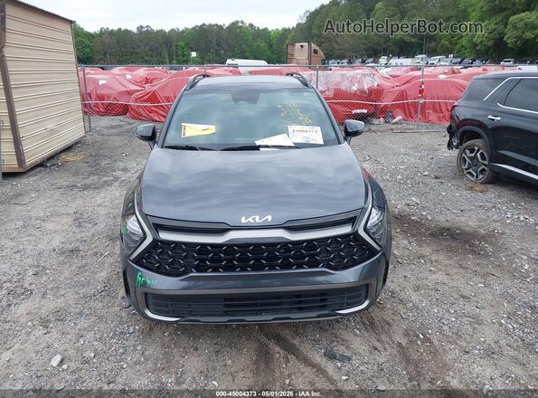 KNDPYDAHXP7089449 2023 KIA SPORTAGE PLUG-IN HYBRID Gray Rear interior view