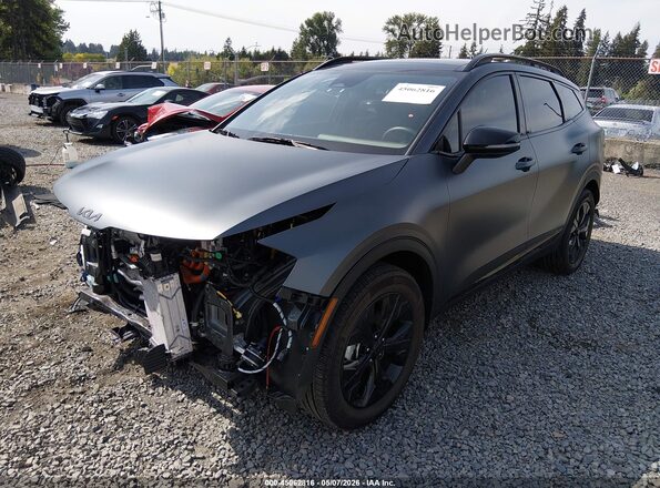 KNDPYDDH4S7238278 2025 KIA SPORTAGE PLUG-IN HYBRID Gray Front left