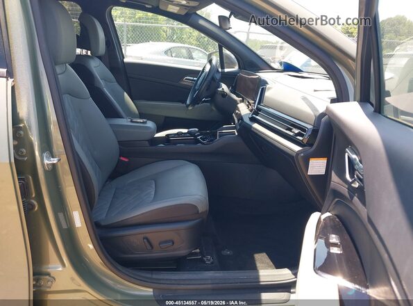 KNDPZDAH4P7103147 2023 KIA SPORTAGE PLUG-IN HYBRID Green Սալոնի դիմացի տեսք