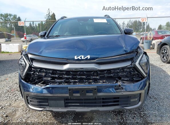 KNDPZDDH9R7127572 2024 KIA SPORTAGE PLUG-IN HYBRID Dark Blue Вид спереду